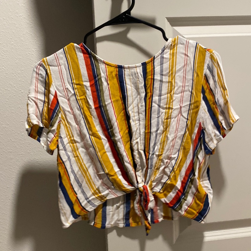 Stripped crop top